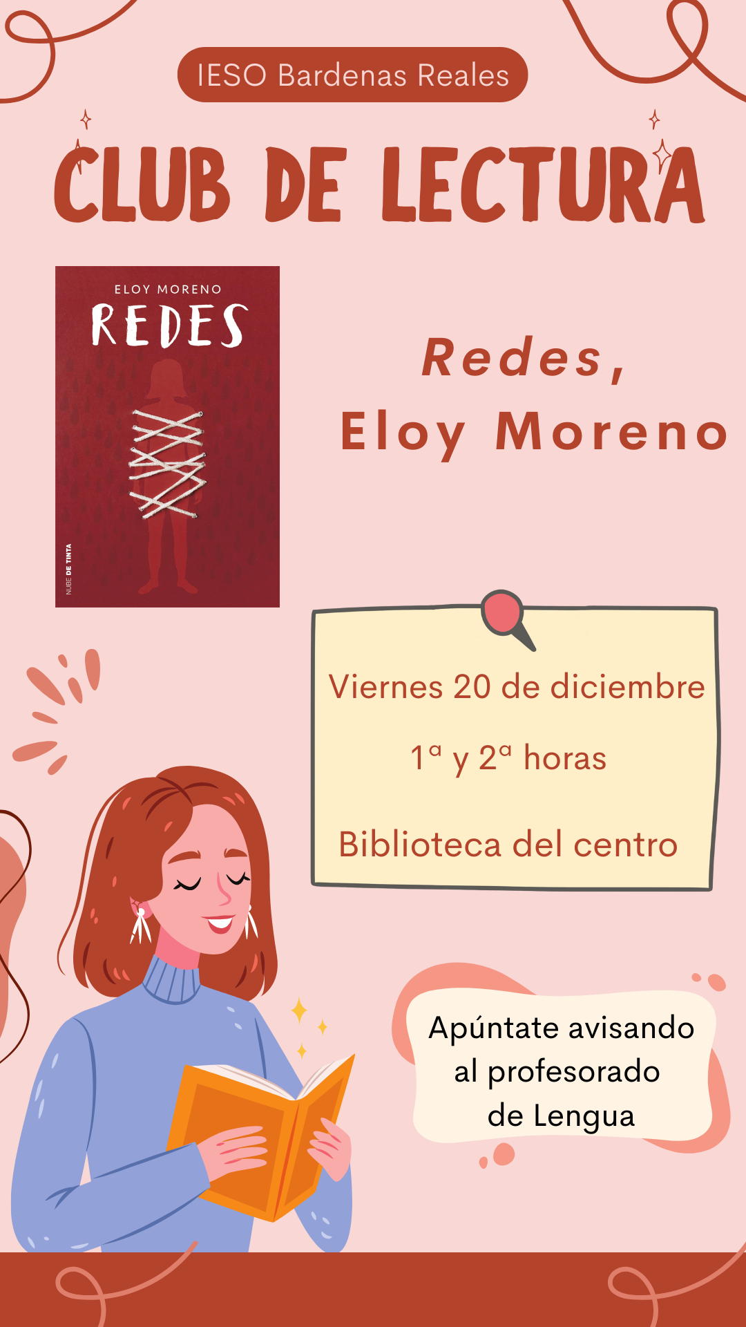 No podíamos despedir el año sin la lectura....